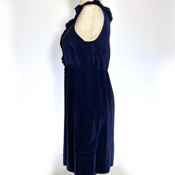 Maurices XS Navy Sleeveless Ruffle Dress - Picture 7 of 9